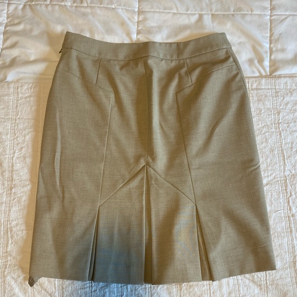 LOFT | Tan Khaki Pencil Skirt - Picture 2 of 5